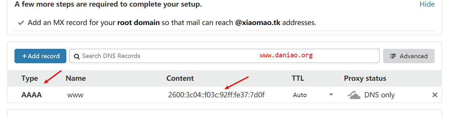 纯IPV6服务器安装宝塔面板
